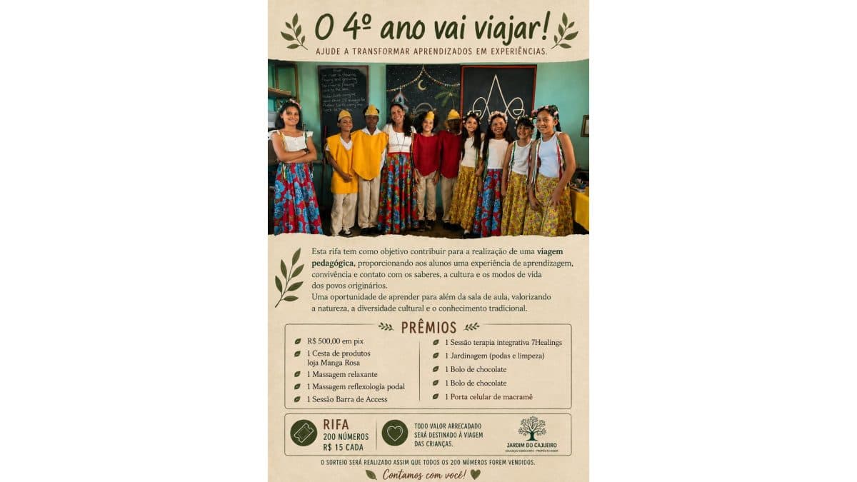 O 4ºano vai viajar!!