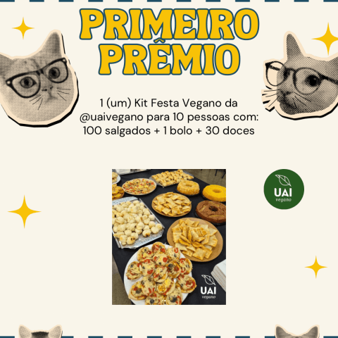 Kit de Festa Vegano do @uaivegano